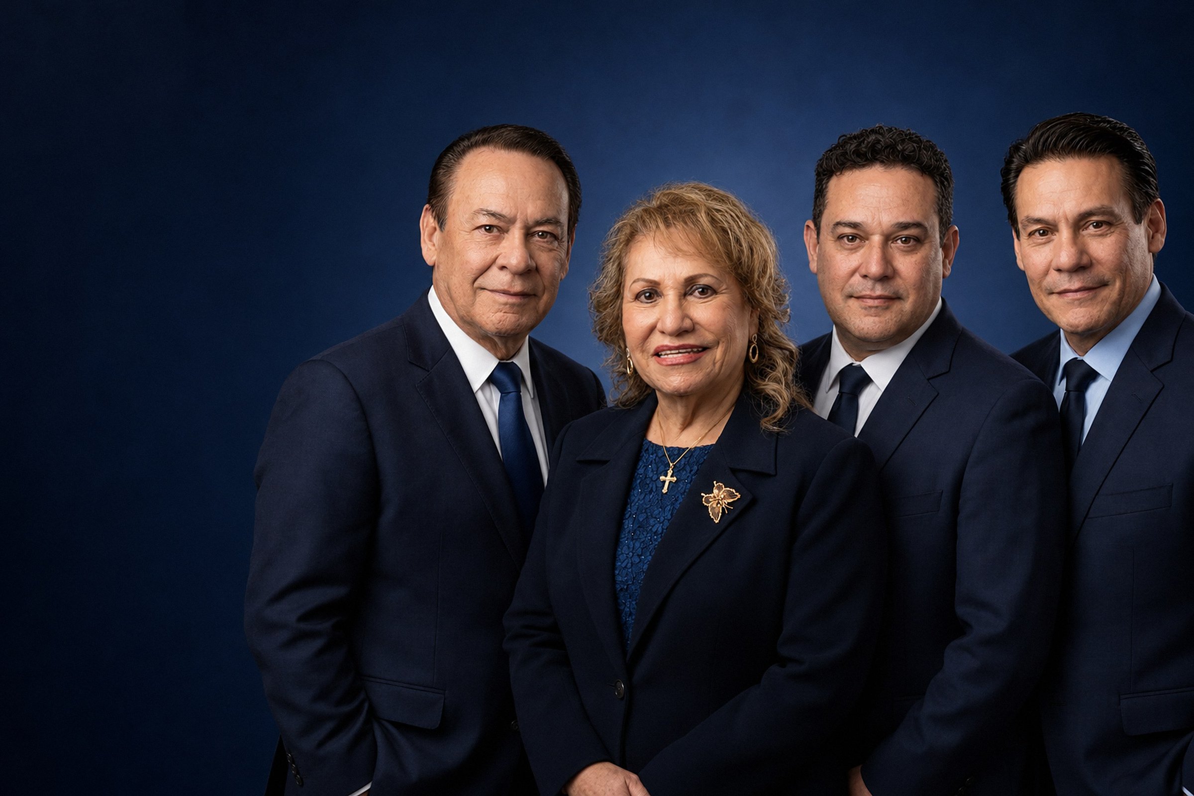 Retrato de la familia directiva de la Escuela de Enfermería Monterrey
